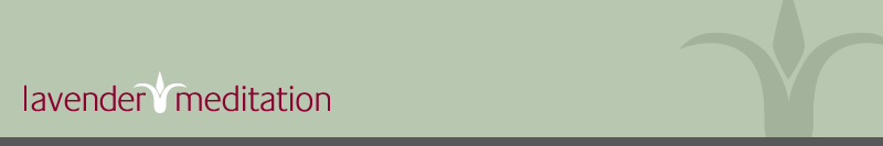 lavender meditation